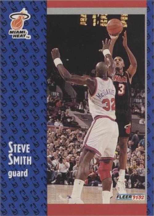 Fleer 1991-92 - Steve Smith #309