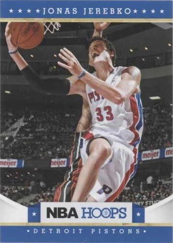 2012-13 NBA Hoops - Jonas Jerebko #91