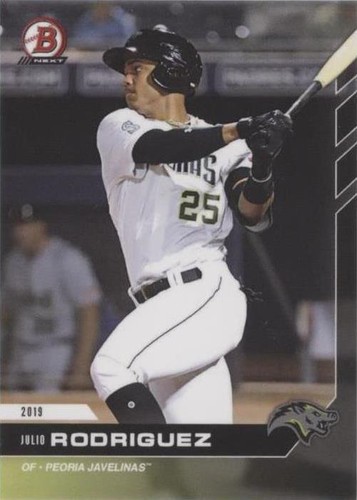 PSA 10 JULIO RODRIGUEZ 2019 1st Bowman Chrome #BCP33 Rookie Card