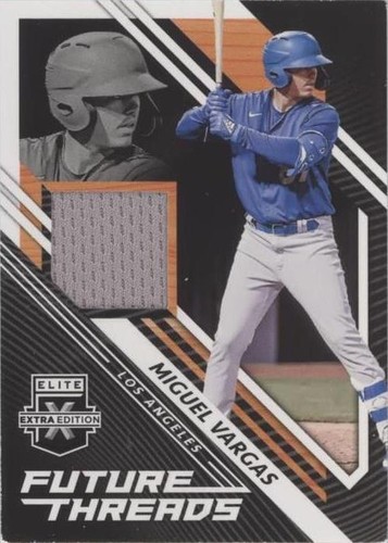 2021 Panini Elite Extra Edition - Miguel Vargas #FT-MV