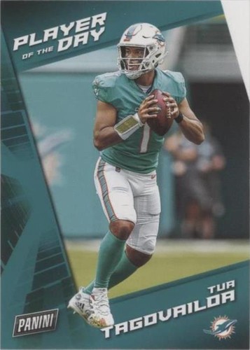 2021 Panini Player of the Day Tua Tagovailoa #13