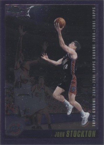 2000-01 Topps Chrome - John Stockton #54