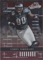 2001 Playoff Absolute Memorabilia Corey Simon #71