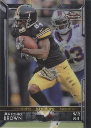 2015 Topps Chrome Antonio Brown #13