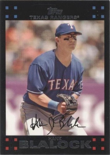 2007 Topps - Hank Blalock #166