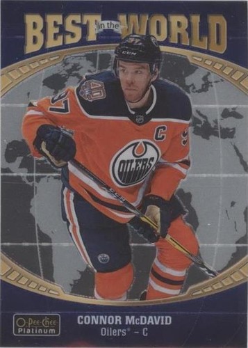 2019-20 O-Pee-Chee Platinum - Connor McDavid #BW-6