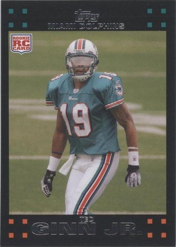 2007 Topps Ted Ginn Jr. #321
