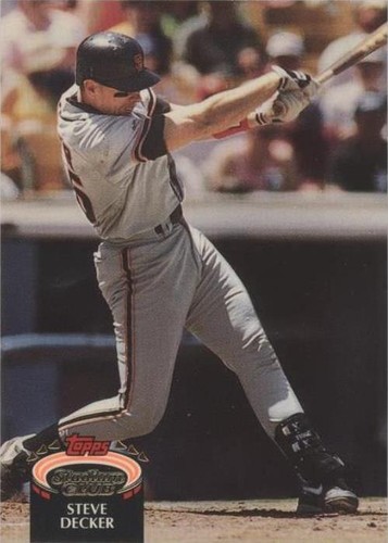 1992 Topps Stadium Club - Steve Decker #417