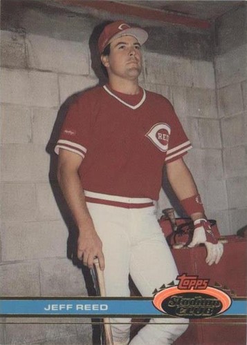 1991 Topps Stadium Club - Jeff Reed #534