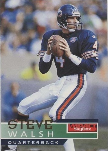 1995 Skybox Impact Steve Walsh #24