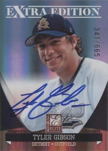 2011 Donruss Elite Extra Edition - Tyler Gibson #P-40