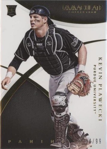 2015 Panini Immaculate Collection Collegiate - Kevin Plawecki #162