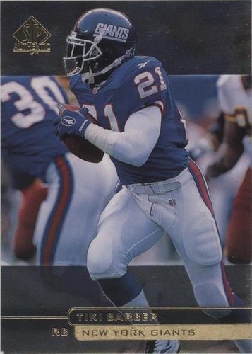 1998 SP Authentic Tiki Barber #93