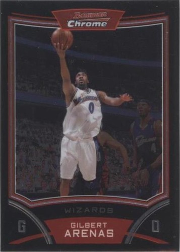 2008-09 Bowman Draft Picks & Stars - Gilbert Arenas #30