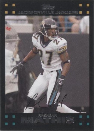 2007 Topps Rashean Mathis #236