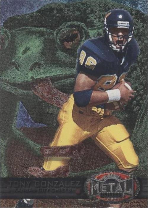 1997 Skybox Metal Universe Tony Gonzalez #193