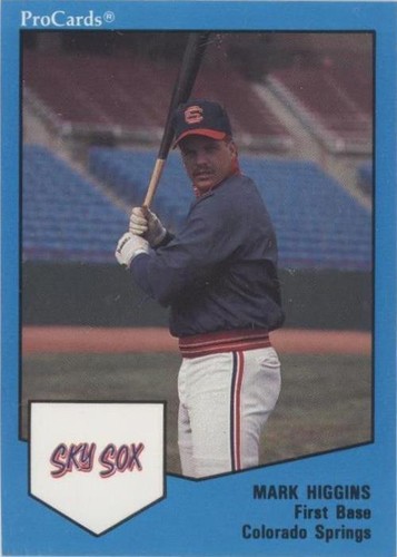 1989 ProCards Triple A - Mark Higgins #255