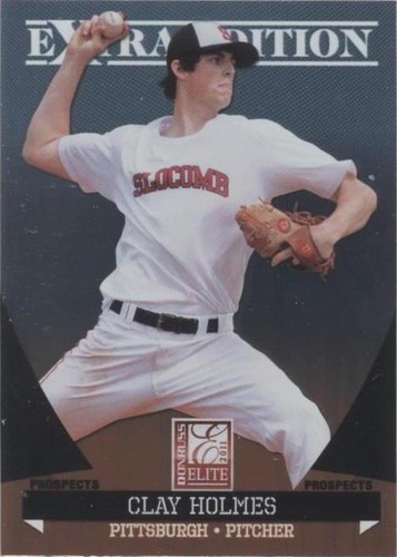 2011 Donruss Elite Extra Edition - Clay Holmes #56