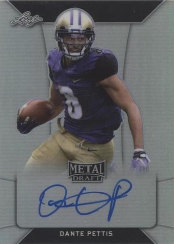 2018 Leaf Metal Draft Dante Pettis #BA-DP1