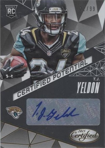 2015 Panini Certified T. J. Yeldon #CP-TY