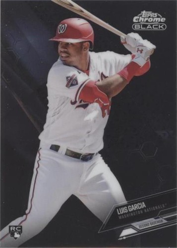 2021 Topps Chrome Black - Luis Garcia #17
