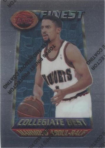 1994-95 Topps Finest - Mahmoud Abdul-Rauf #282