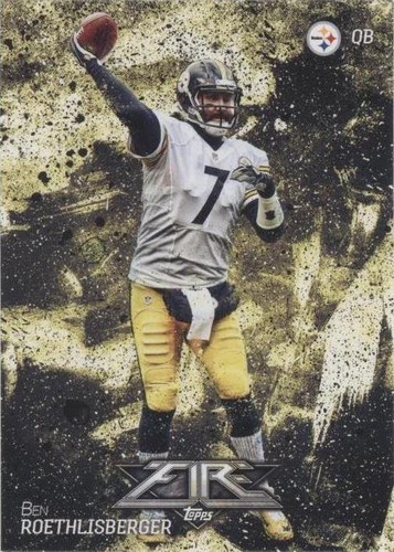 2014 Topps Fire Ben Roethlisberger #47