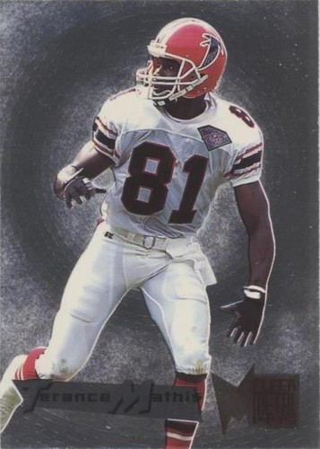 1995 Fleer Metal Terance Mathis #25