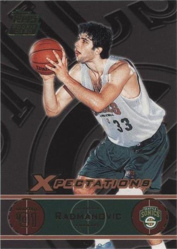 2001-02 Topps Xpectations - Vladimir Radmanovic #112