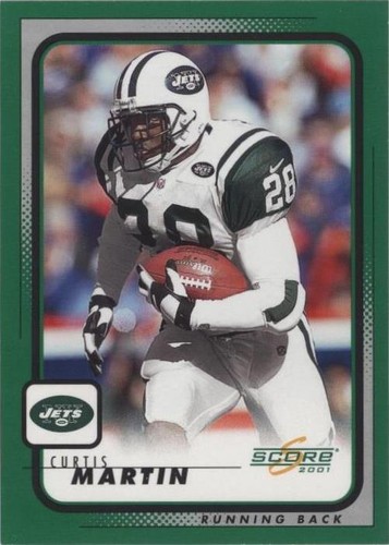 2001 Score Curtis Martin #144