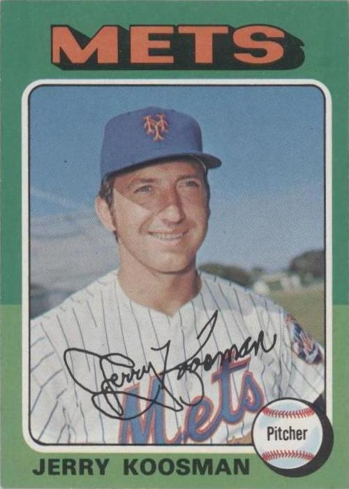 1975 Topps - Jerry Koosman #19