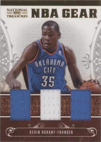 2010-11 Playoff National Treasures - Kevin Durant #9