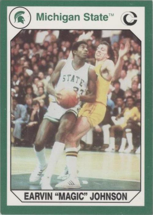 Colección Colegiata Michigan State Spartans 1990 - Magic Johnson #186