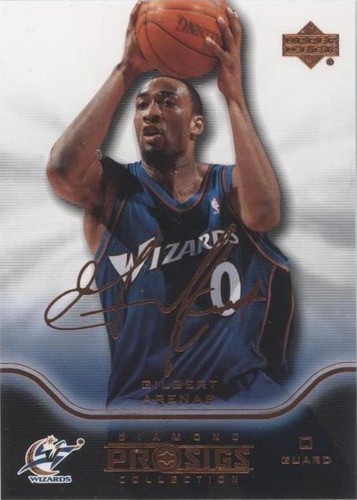 2004-05 Upper Deck Pro Sigs Diamond Collection - Gilbert Arenas #88