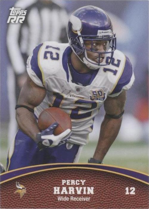 2011 Topps Rising Rookies Percy Harvin #33