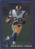 2000 Topps Chrome Marshall Faulk #CP15