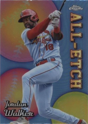 Jordan Walker 2024 Topps Chrome #CAE-23 All-Etch Insert