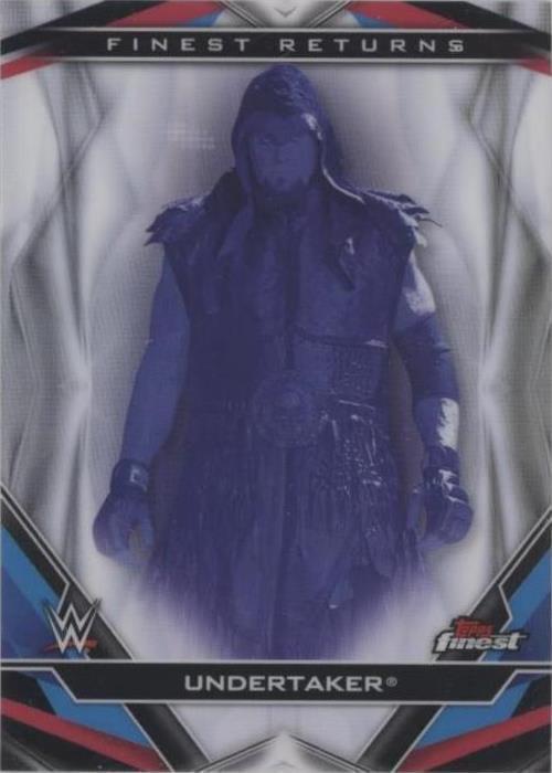 2020 Topps Finest WWE - Undertaker #R-6