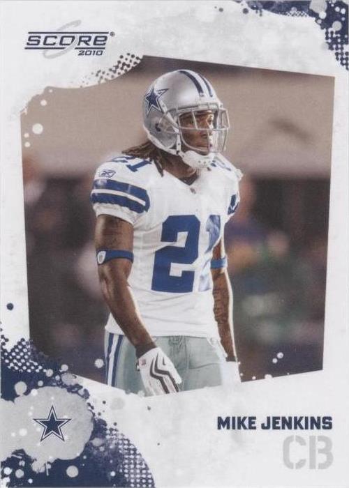 2010 Score Mike Jenkins #80