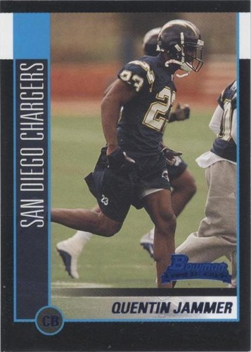 2002 Bowman Quentin Jammer #123