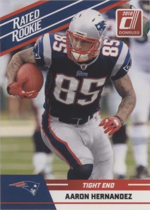 Donruss Rated Rookie 2010 Aaron Hernandez #1