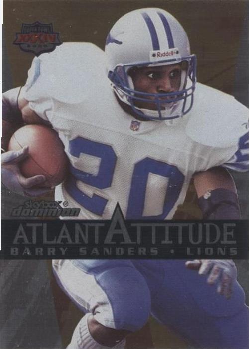 1999 Skybox Dominion Barry Sanders #11AA
