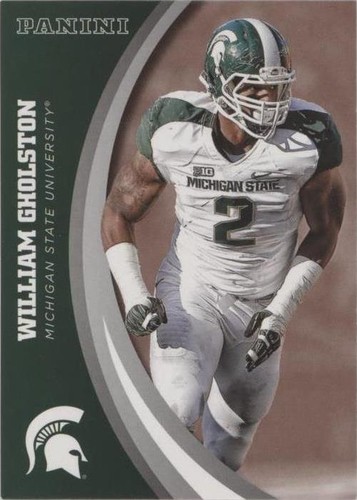 2016 Panini Michigan State University Spartans William Gholston #37