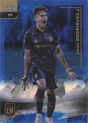 2021 Topps Chrome MLS Sapphire Edition Brian Rodriguez #147