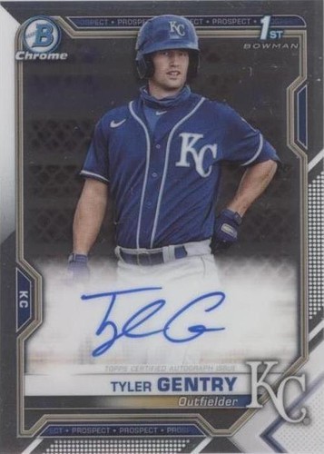 2021 Bowman Chrome - Tyler Gentry #CPA-TG
