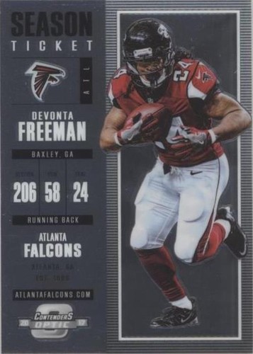 2017 Panini Contenders Optic Devonta Freeman #3