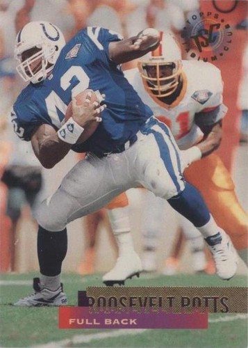 1995 Topps Stadium Club Roosevelt Potts #227