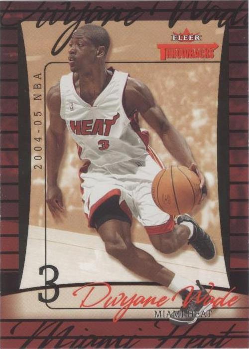 2004-05 Fleer Throwbacks - Dwyane Wade #54