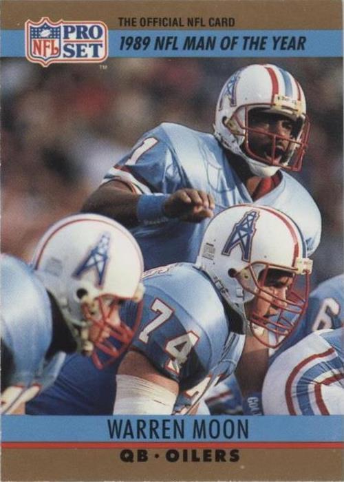 Juego profesional Warren Moon #4 1990