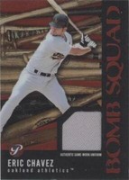 2003 Topps Pristine - Eric Chavez #PBS-EC1